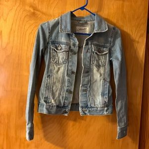 Aeropostale Distressed Jean Jacket